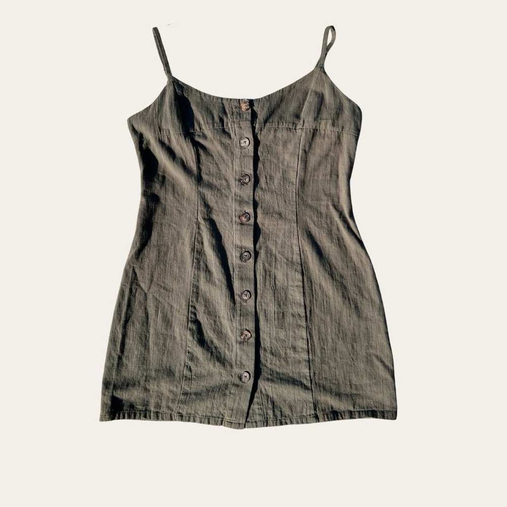 Stylish Button-Down Dress